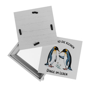 Pinguine Blumen - Es sind die Kleinen Dinge Spardose
