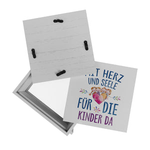 Mit Herz für Kinder da Spardose Herz Umarmt Kinder