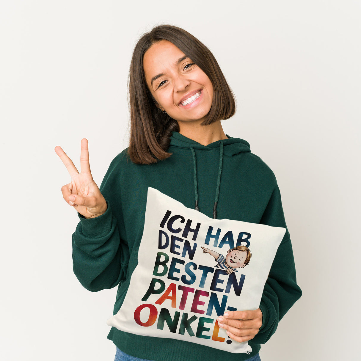 Bester Patenonkel Kissen