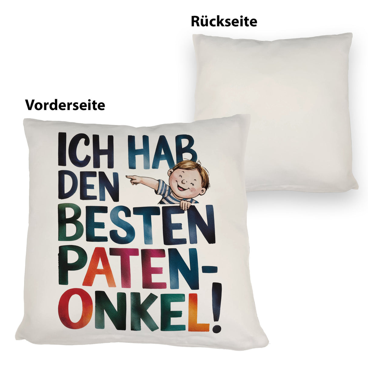 Bester Patenonkel Kissen