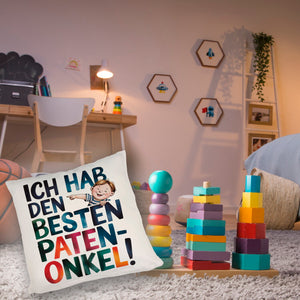 Bester Patenonkel Kissen