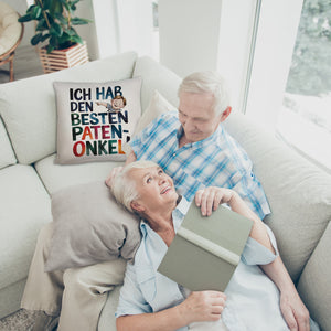 Bester Patenonkel Kissen