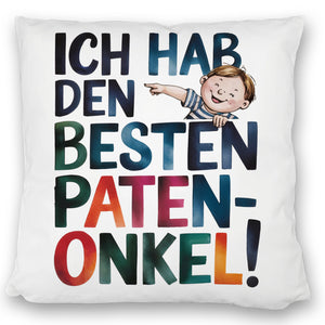 Bester Patenonkel Kissen