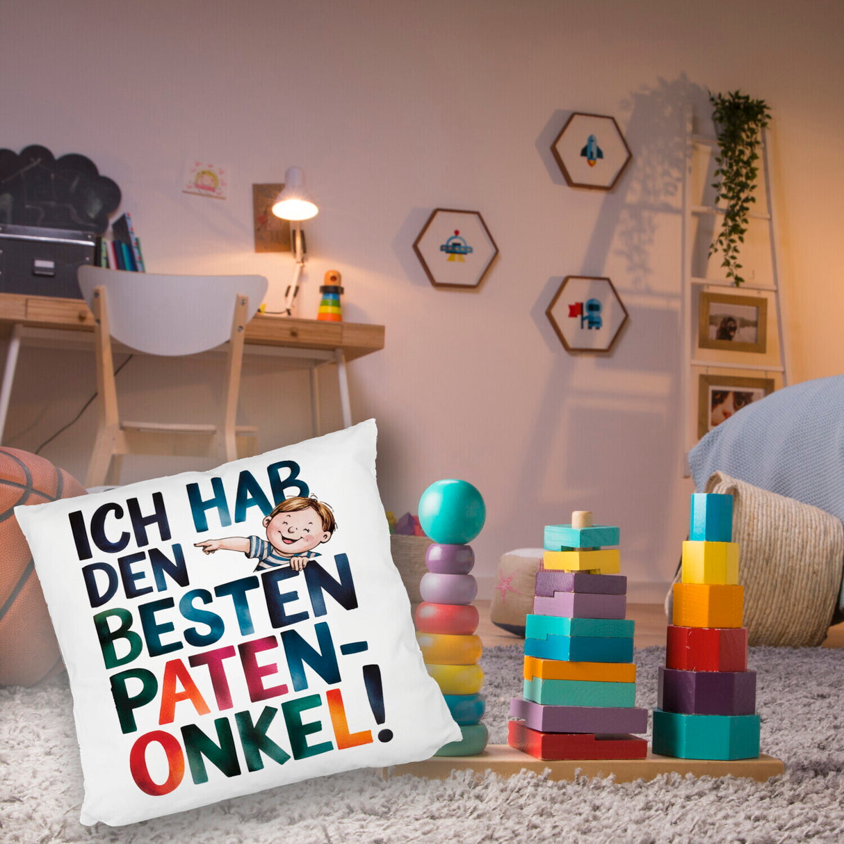 Bester Patenonkel Kissen