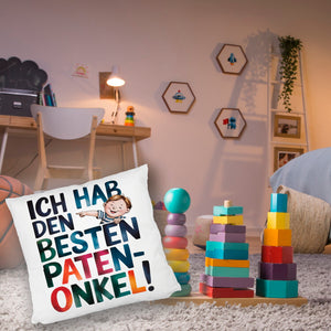 Bester Patenonkel Kissen