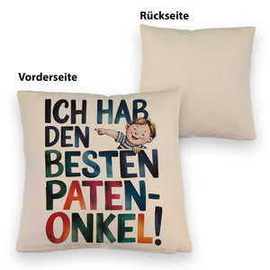 Bester Patenonkel Kissen