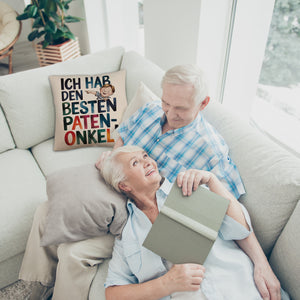 Bester Patenonkel Kissen