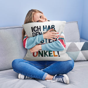Bester Patenonkel Kissen