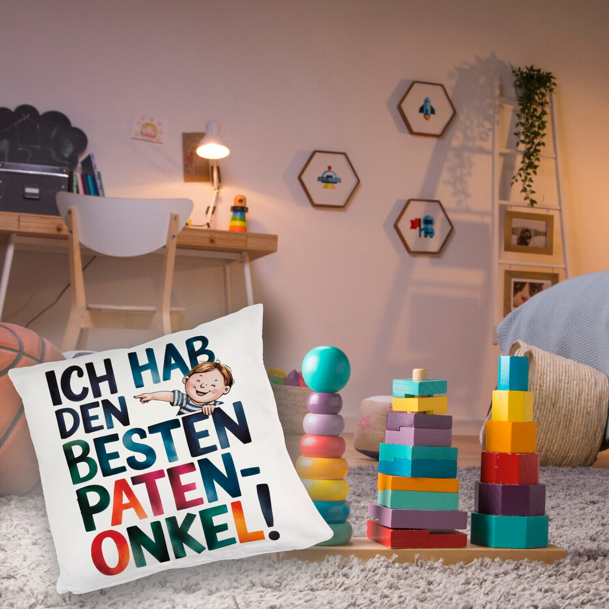 Bester Patenonkel Kissen