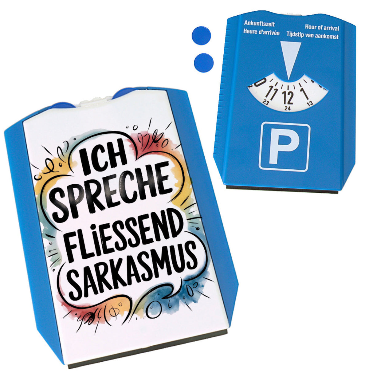 Ich spreche fließend Sarkasmus Parkscheibe