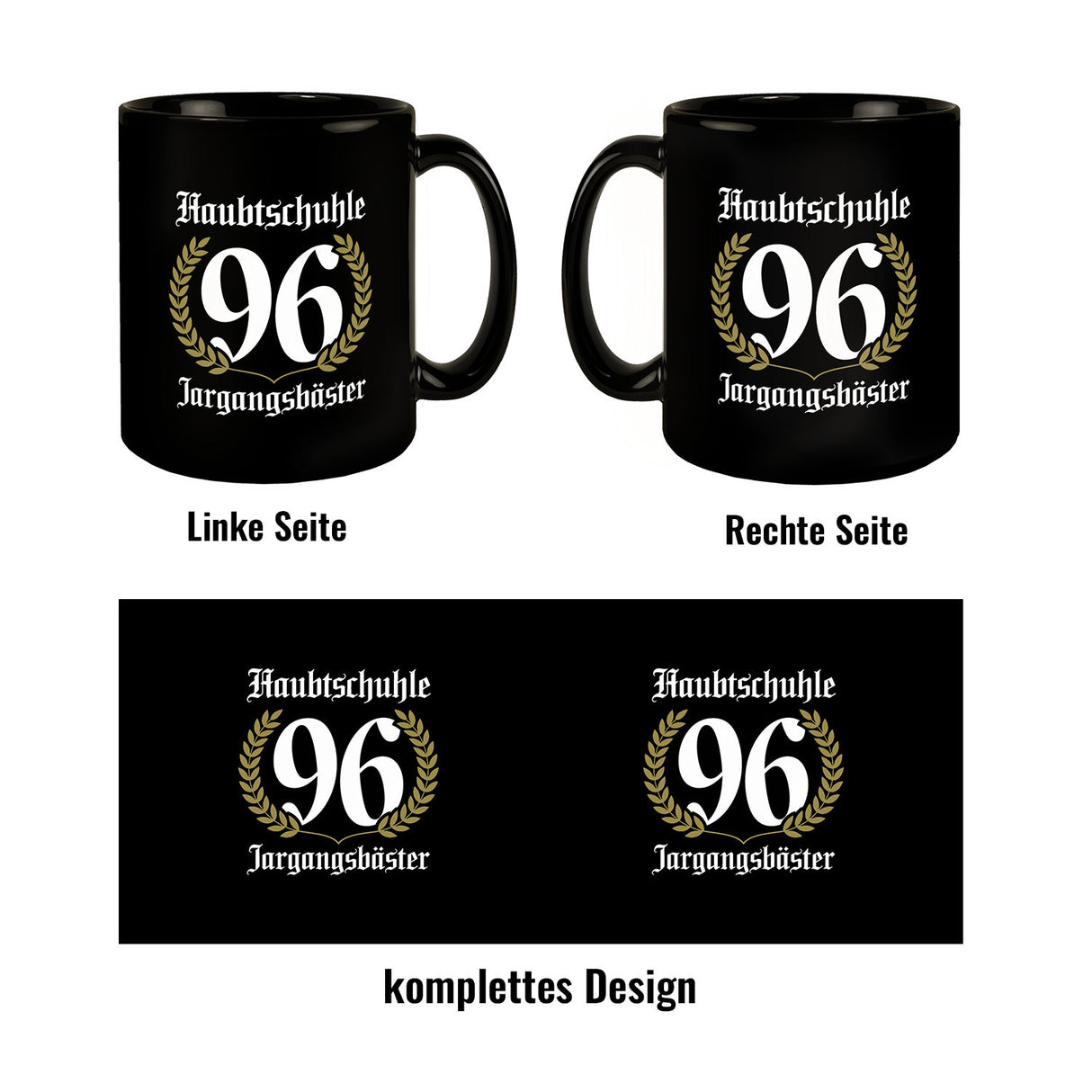 Haubtschuhle 96 Jargangsbäster Tasse