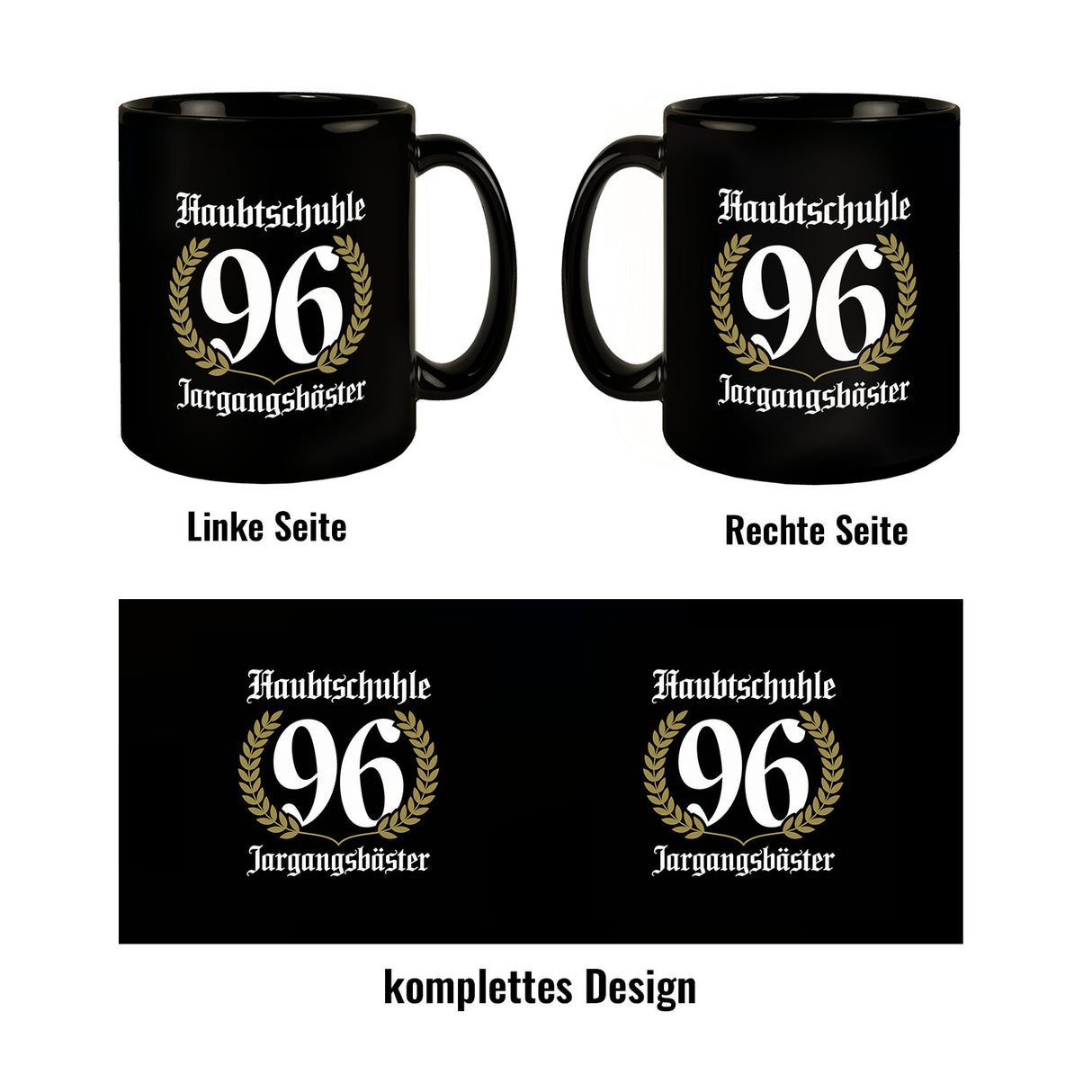 Haubtschuhle 96 Jargangsbäster Tasse