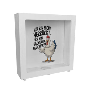 Fröhliches Huhn Gackernd Glücklich Spardose