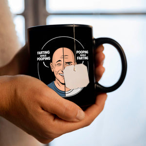 Männer Humor Tasse für Toilettengänger