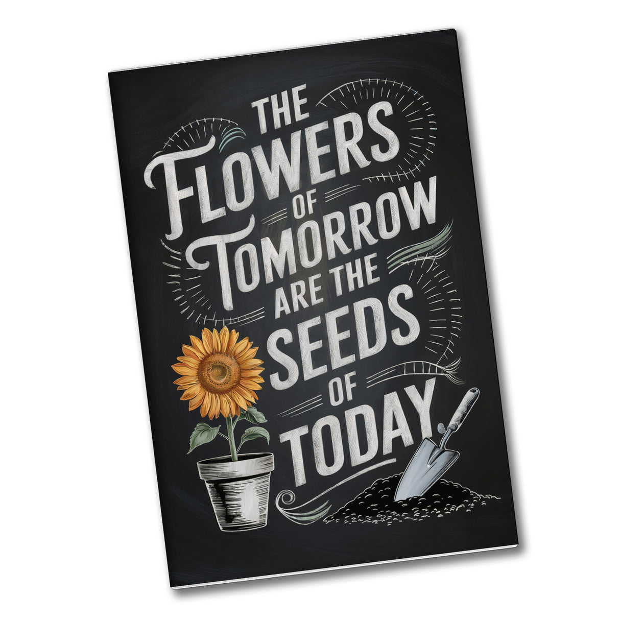 Die Blumen von morgen Souvenir Magnet für Gartenfreunde