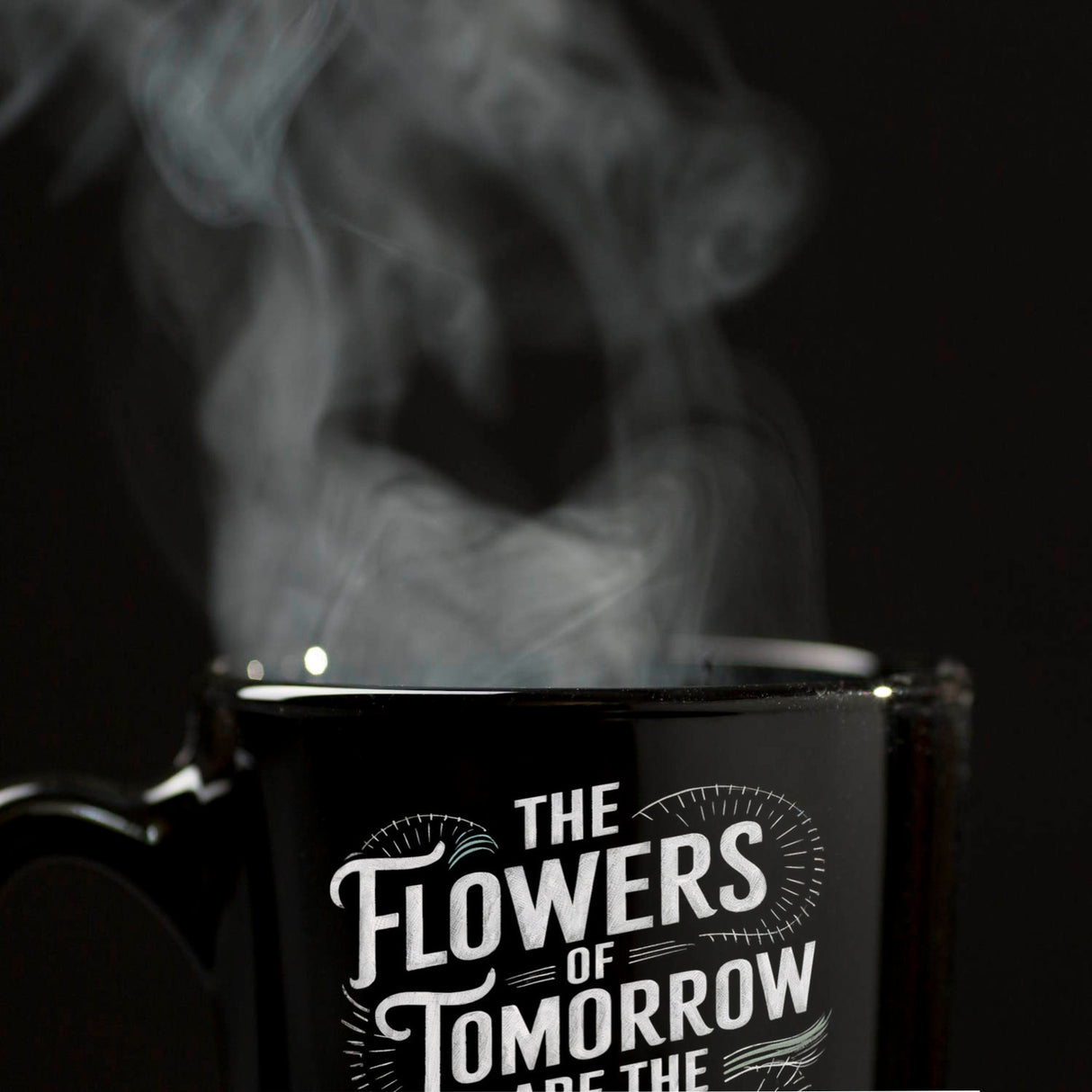 Die Blumen von morgen Kaffeebecher für Gartenfreunde