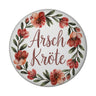 Blumenkranz Arsch Kröte Magnet für Humor-Fans