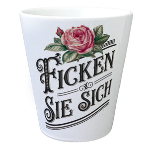 Ficken Sie Sich Blumentopf Rose Vintage