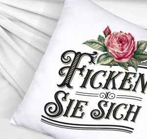 Ficken Sie Sich Kissen Rose Vintage