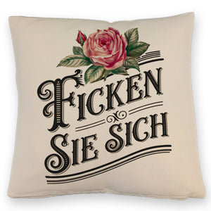 Ficken Sie Sich Kissen Rose Vintage