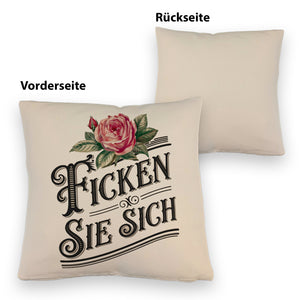 Ficken Sie Sich Kissen Rose Vintage