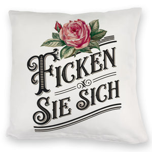 Ficken Sie Sich Kissen Rose Vintage