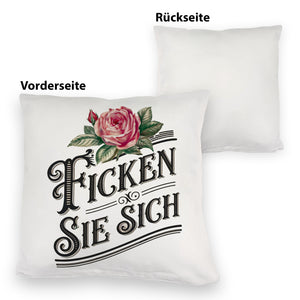 Ficken Sie Sich Kissen Rose Vintage