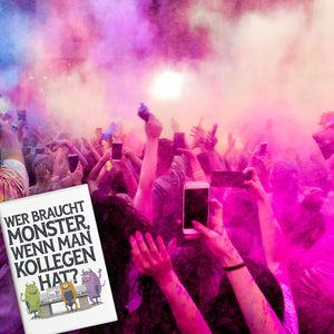 Keine Monster, aber Kollegen Souvenir Souvenir Magnet Monster als Kollege