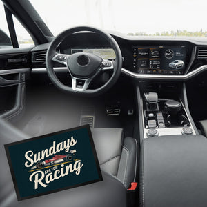 Sundays are for Racing Fußmatte in 35x50 cm für Motorsport-Fans