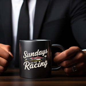 Sundays are for Racing Tasse für Motorsport-Fans