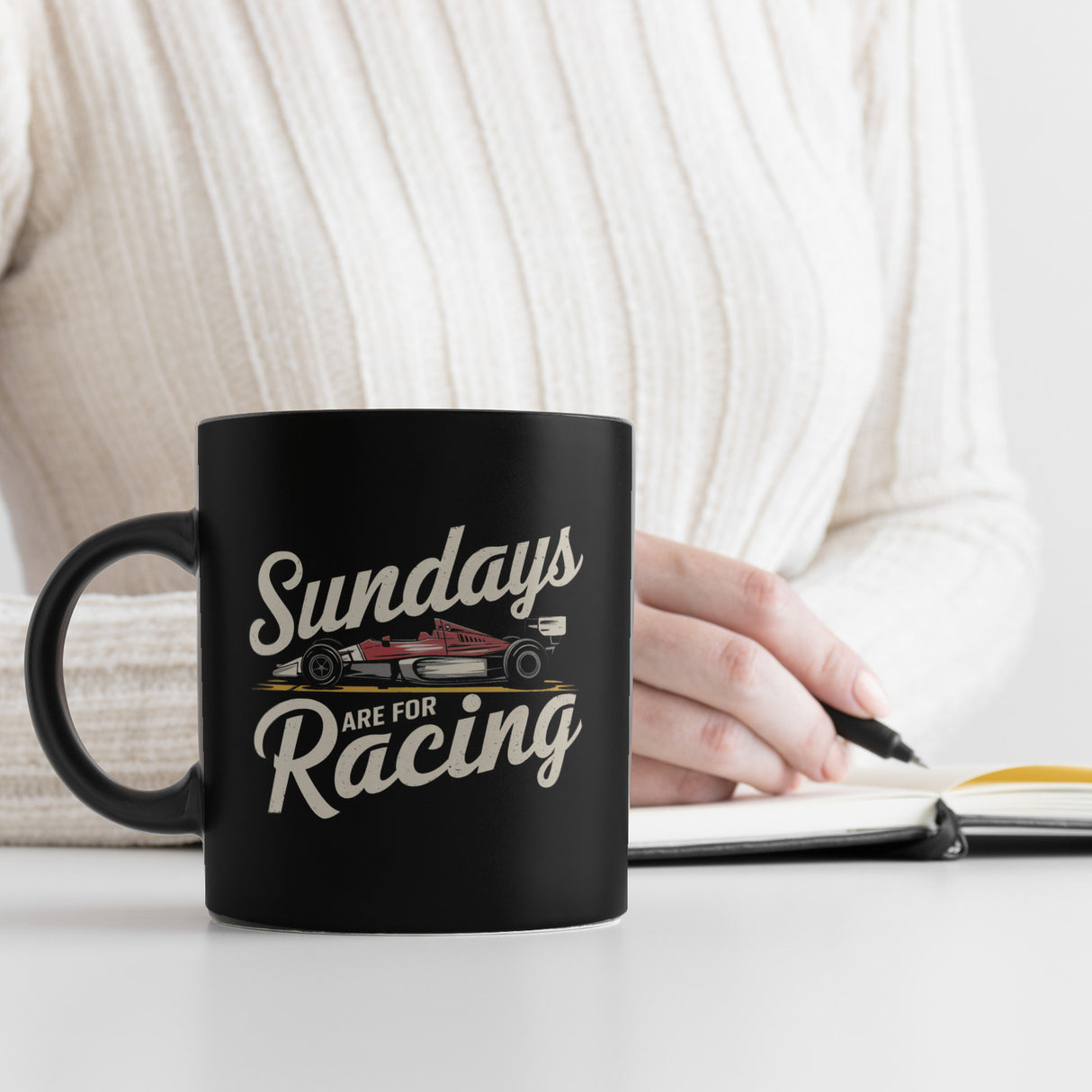 Sundays are for Racing Tasse für Motorsport-Fans