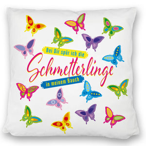 Schmetterlinge im Bauch Kissen