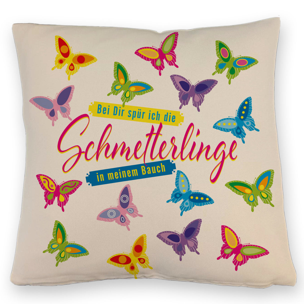 Schmetterlinge im Bauch Kissen