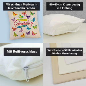 Schmetterlinge im Bauch Kissen