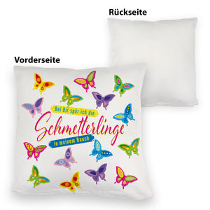 Schmetterlinge im Bauch Kissen