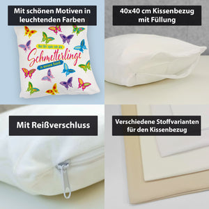 Schmetterlinge im Bauch Kissen