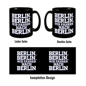Bielefeld Pokalfinale 2025 Tasse - BERLIN, BERLIN, wir fahren nach BERLIN