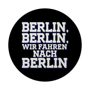 Bielefeld Pokalfinale 2025 Magnet - BERLIN, BERLIN, wir fahren nach BERLIN