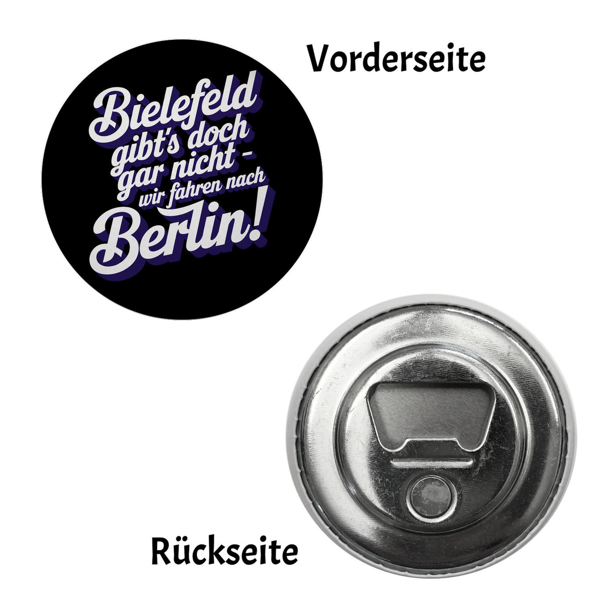 Bielefeld Pokalfinale 2025 Magnet - gibt's doch gar nicht