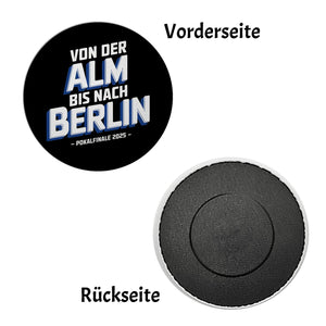 Bielefeld Pokalfinale 2025 Magnet - Von der Alm bis nach Berlin