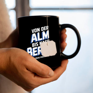 Bielefeld Pokalfinale 2025 Tasse - Von der Alm bis nach Berlin