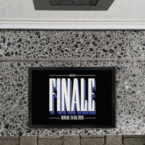 FINALE 2025 Bielefeld Fußmatte in 35x50 cm für das Pokalfinale in Berlin