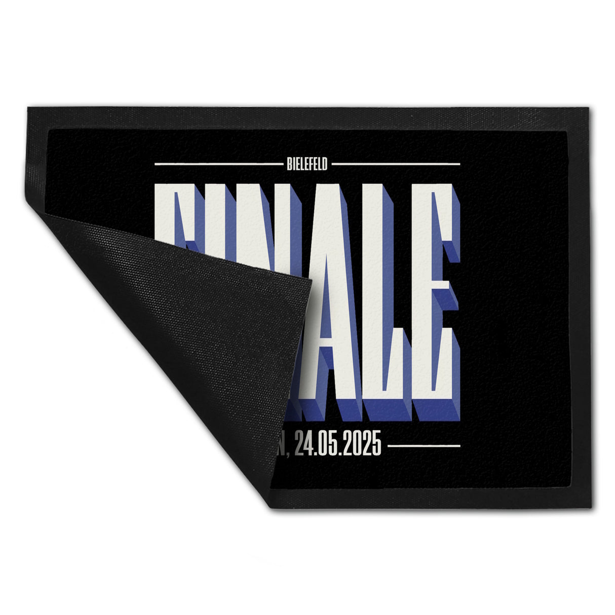 FINALE 2025 Bielefeld Fußmatte in 35x50 cm für das Pokalfinale in Berlin