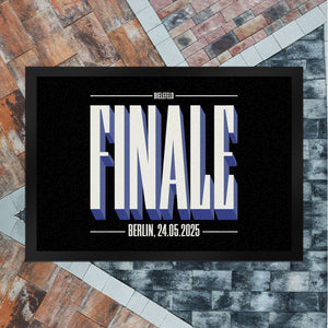 FINALE 2025 Bielefeld Fußmatte in 35x50 cm für das Pokalfinale in Berlin