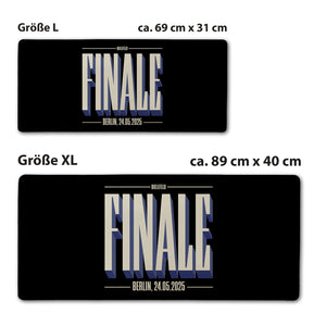 FINALE 2025 Bielefeld Schreibtischunterlage 69x31cm XXL Mauspad für das Pokalfinale in Berlin