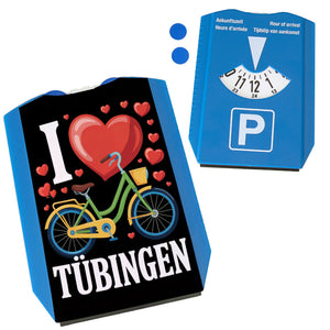 I love Tübingen Fahrrad Parkscheibe