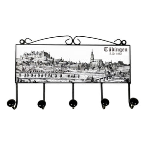 Tübingen 1642 Kleiderhaken Leiste mit 3 Haken