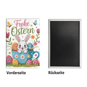 Frohe Ostern Souvenir Magnet mit Hase
