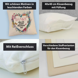Danke Patentante Kissen Herz Danksagung
