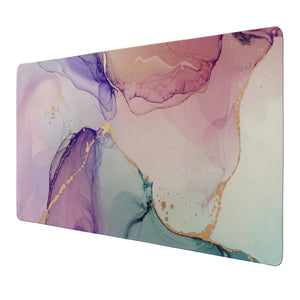 Fluid Art Wirbel Schreibtischunterlage 69x31cm XXL Mauspad für kreative Arbeitsräume